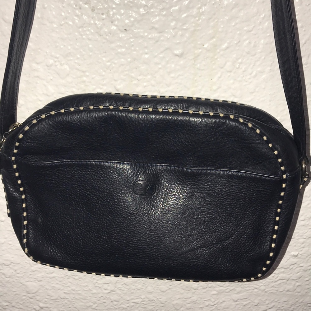 1990s. Vintage Valentino Les Sacs Blue